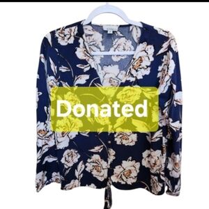 Allison Joy floral blouse